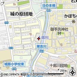 福岡県福岡市西区城の原団地10周辺の地図