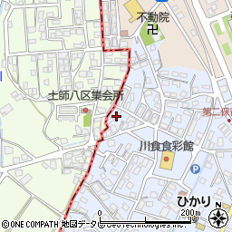 福岡県嘉麻市飯田335-5周辺の地図