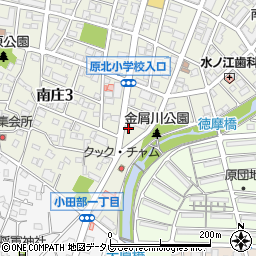 セブンイレブン福岡南庄店周辺の地図