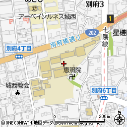 中村学園　大学・大学短期大学部管財課周辺の地図