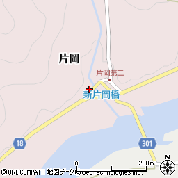 高知県高岡郡越知町片岡613周辺の地図