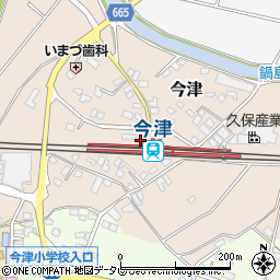 ＪＲ九州レンタカー＆パーキング今津駅ａｋｉｐｐａ駐車場周辺の地図