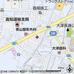 株式会社ビージョイ　高知営業所周辺の地図