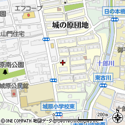 福岡県福岡市西区城の原団地7周辺の地図