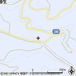 愛媛県大洲市長浜町櫛生132周辺の地図