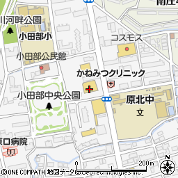 ツルハドラッグ小田部店周辺の地図