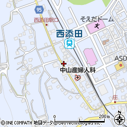 添田自動車整備工場周辺の地図