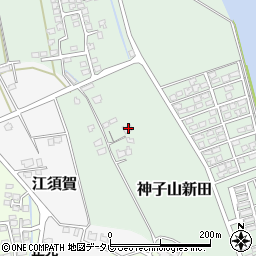 大分県宇佐市神子山新田79-5周辺の地図