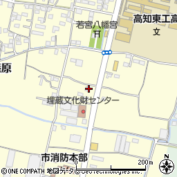 高知県南国市篠原1459周辺の地図