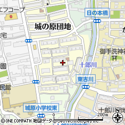 福岡県福岡市西区城の原団地6周辺の地図