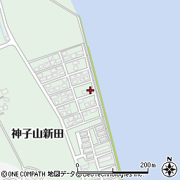 大分県宇佐市神子山新田39-90周辺の地図