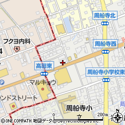 九州鴻池グループ　こうのいけ・理容エンゼル周船寺店周辺の地図