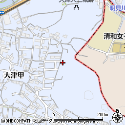 大津金子公園周辺の地図