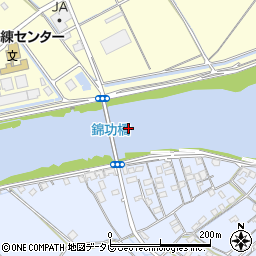 錦功橋周辺の地図