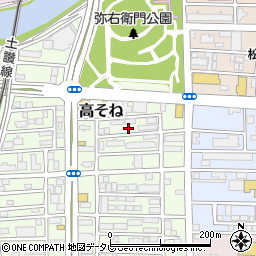 高知県高知市高そね15-26周辺の地図