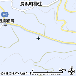 愛媛県大洲市長浜町櫛生203周辺の地図