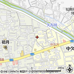 高知県高知市中久万291-8周辺の地図