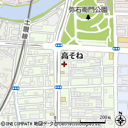 高知県高知市高そね14-10周辺の地図