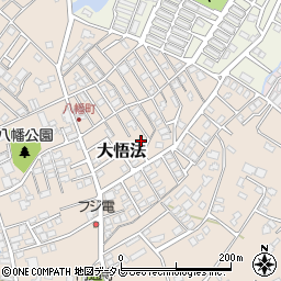 大分県中津市大悟法742-14周辺の地図