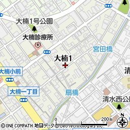 ＯＴＴＯ高宮周辺の地図