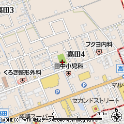 高田東公園周辺の地図