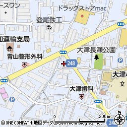 自由軒 大津店周辺の地図