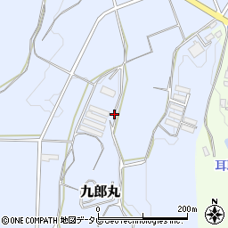 福岡県桂川町（嘉穂郡）九郎丸周辺の地図