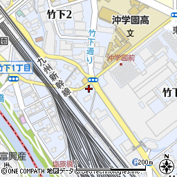 福岡動物医療センター周辺の地図