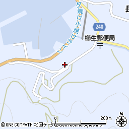 愛媛県大洲市長浜町櫛生156周辺の地図