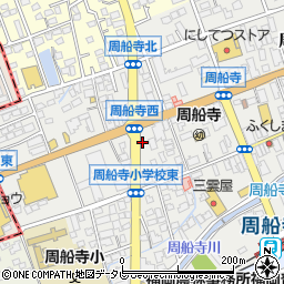 ファミリーマート福岡周船寺１丁目店周辺の地図