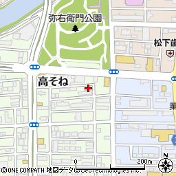 高知県高知市高そね15-13周辺の地図