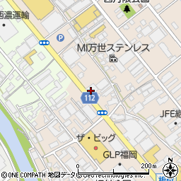 松和産業株式会社　本社周辺の地図