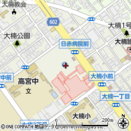 西日本シティ銀行福岡赤十字病院 ＡＴＭ周辺の地図