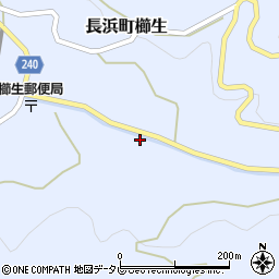 愛媛県大洲市長浜町櫛生200周辺の地図