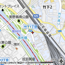 株式会社保安サプライ　九州支社周辺の地図