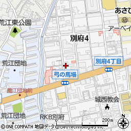 白蓮会館　福岡道場周辺の地図