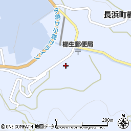 愛媛県大洲市長浜町櫛生153周辺の地図