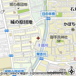 福岡県福岡市西区城の原団地5周辺の地図