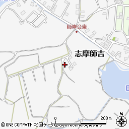 福岡県糸島市志摩師吉1580-17周辺の地図