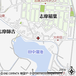 福岡県糸島市志摩師吉302-4周辺の地図