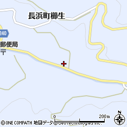 愛媛県大洲市長浜町櫛生乙151周辺の地図