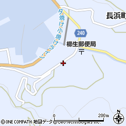 愛媛県大洲市長浜町櫛生97周辺の地図