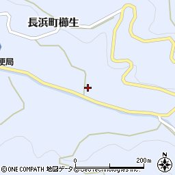 愛媛県大洲市長浜町櫛生143周辺の地図