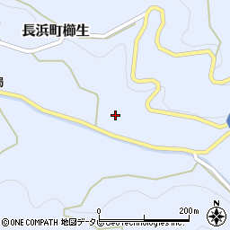 愛媛県大洲市長浜町櫛生乙145周辺の地図