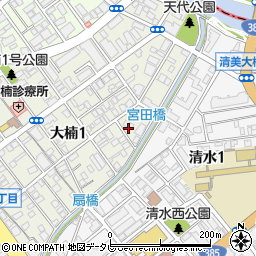 上野針灸マッサージ療院周辺の地図