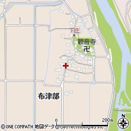 大分県宇佐市下庄周辺の地図