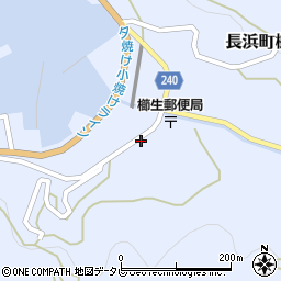 愛媛県大洲市長浜町櫛生167周辺の地図