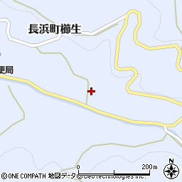 愛媛県大洲市長浜町櫛生乙152周辺の地図