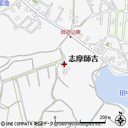 福岡県糸島市志摩師吉1580-8周辺の地図