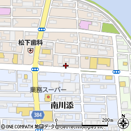 高知県高知市北川添24-25周辺の地図